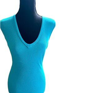 Muur Swag - Small - Blue - Fitted Dress